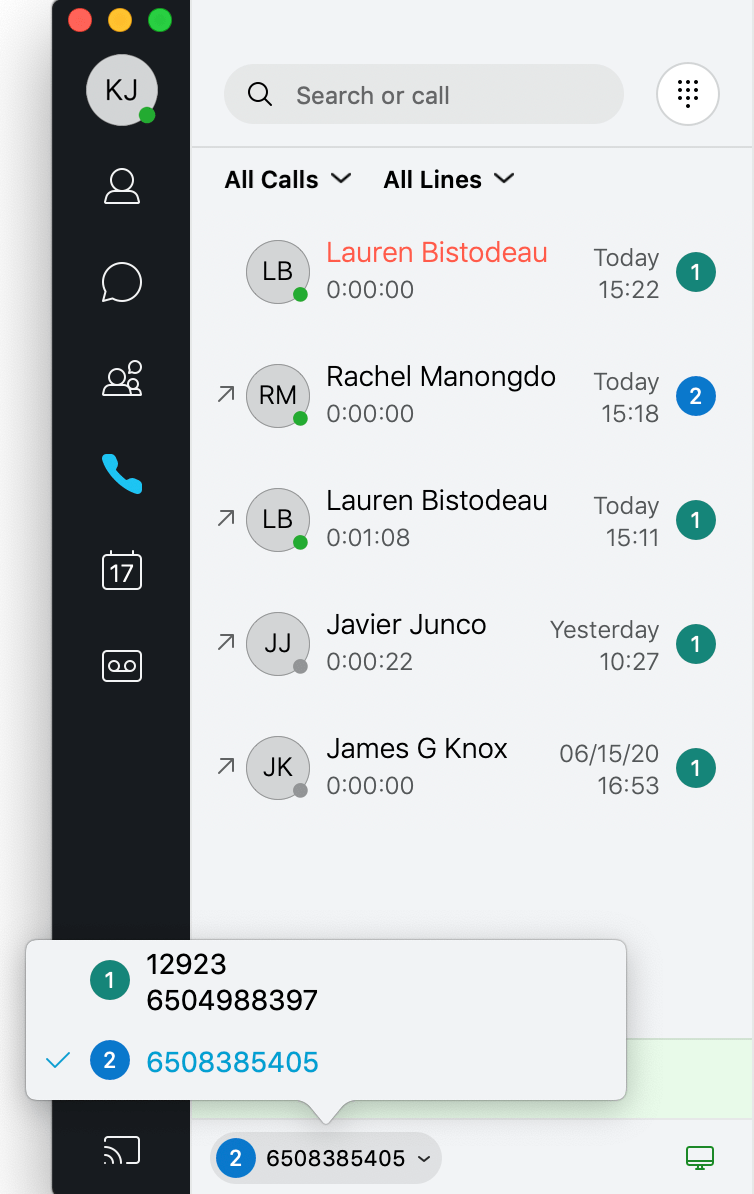 Jabber Multiline University IT